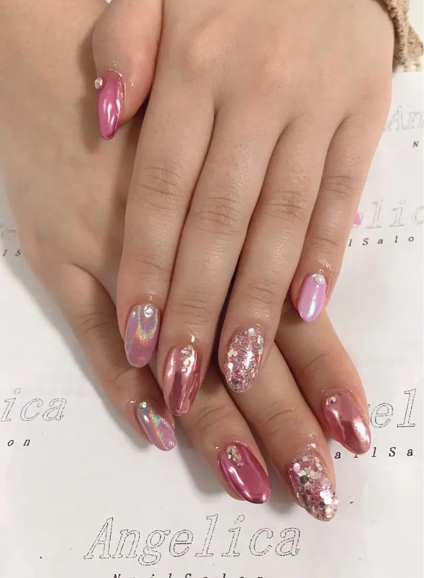 ネイル Angelica ネイリストのネイルデザイン