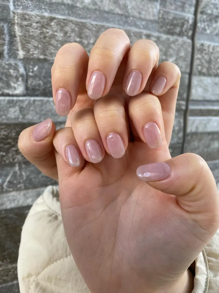 ネイル ワンカラーネイル ハンドネイル 自宅サロン FeelFreeのネイルデザイン