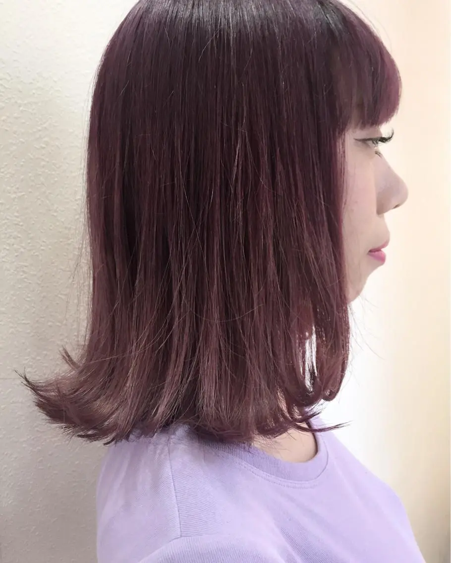 ミディアム カラー ダブルカラー 🌸スタイリスト 山浦美恵のヘアスタイル