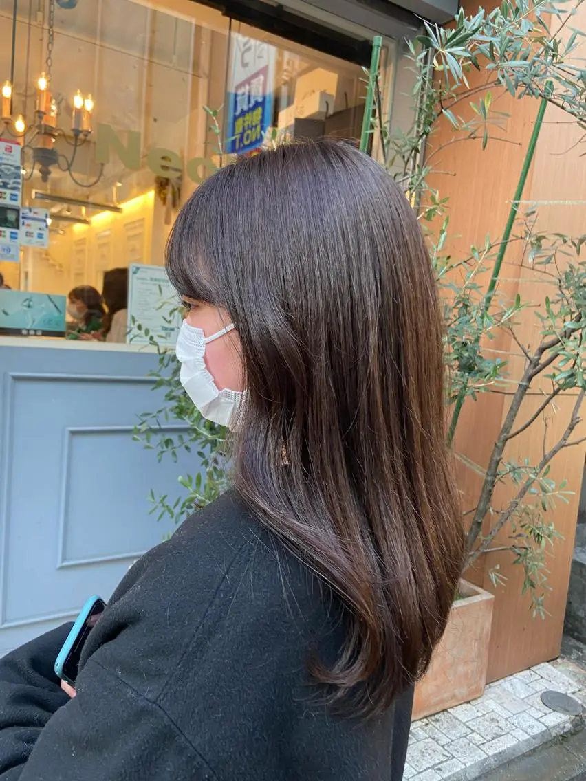ロング カラー カット ヘアカラー 🫧 nanaco🫧のヘアスタイル