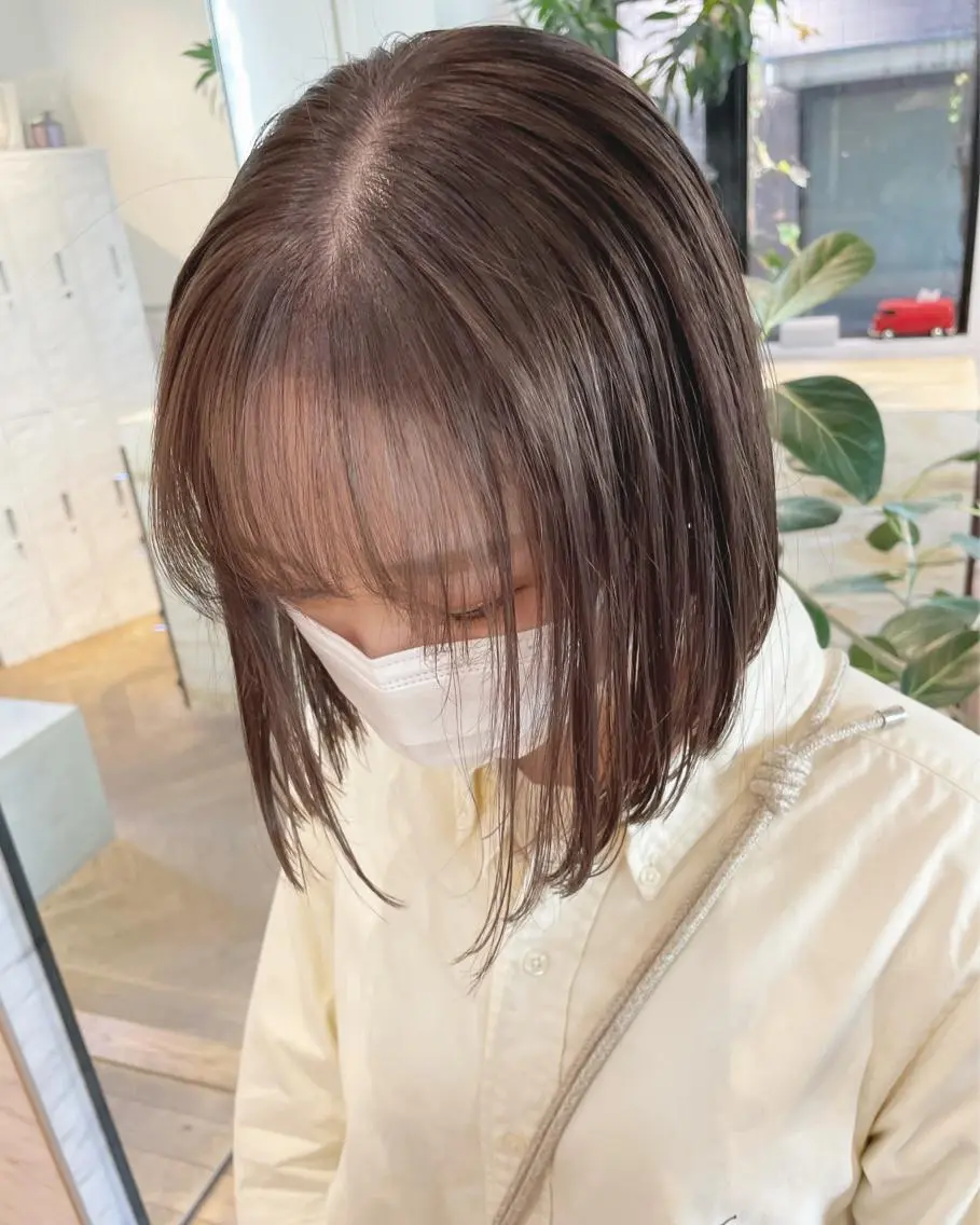 ショート カラー ブリーチ 🫧透明感ヘア🫧 🧸竹花　彩希🧸のヘアスタイル