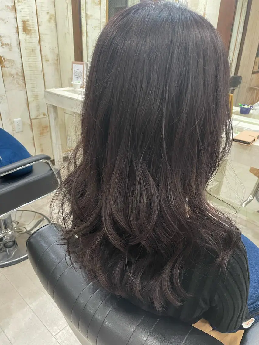 セミロング Mens cut Hannaのヘアスタイル
