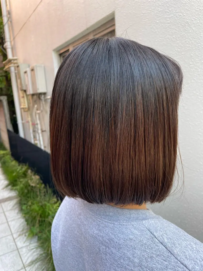 ショート ボブ 永山 愛莉のヘアスタイル
