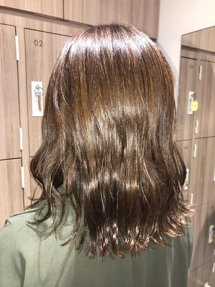 ミディアム ヘアセット/メンズ パーマChihoのヘアスタイル