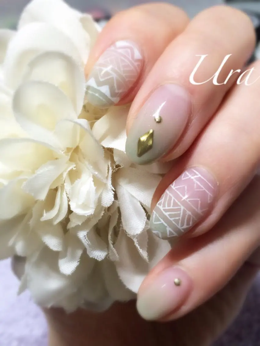 ネイル パステルネイル UrakoNail 《nail》のネイルデザイン