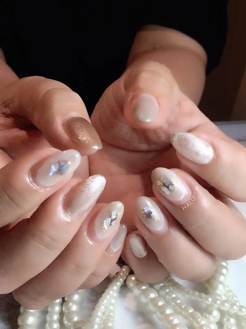 ネイル ニュアンスネイル HALU ハルのネイルデザイン