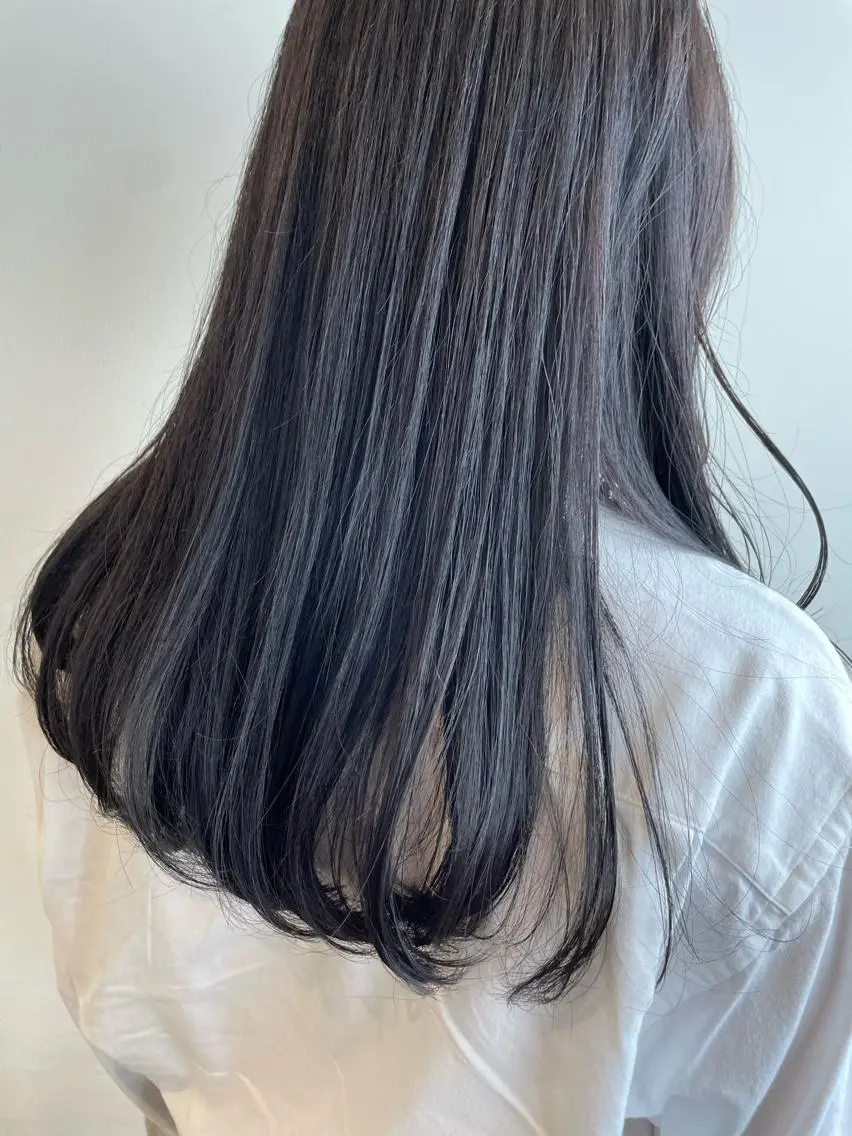 セミロング カラー ブリーチ ダブルカラー レイヤー/似合わせ TAKUYAのヘアスタイル