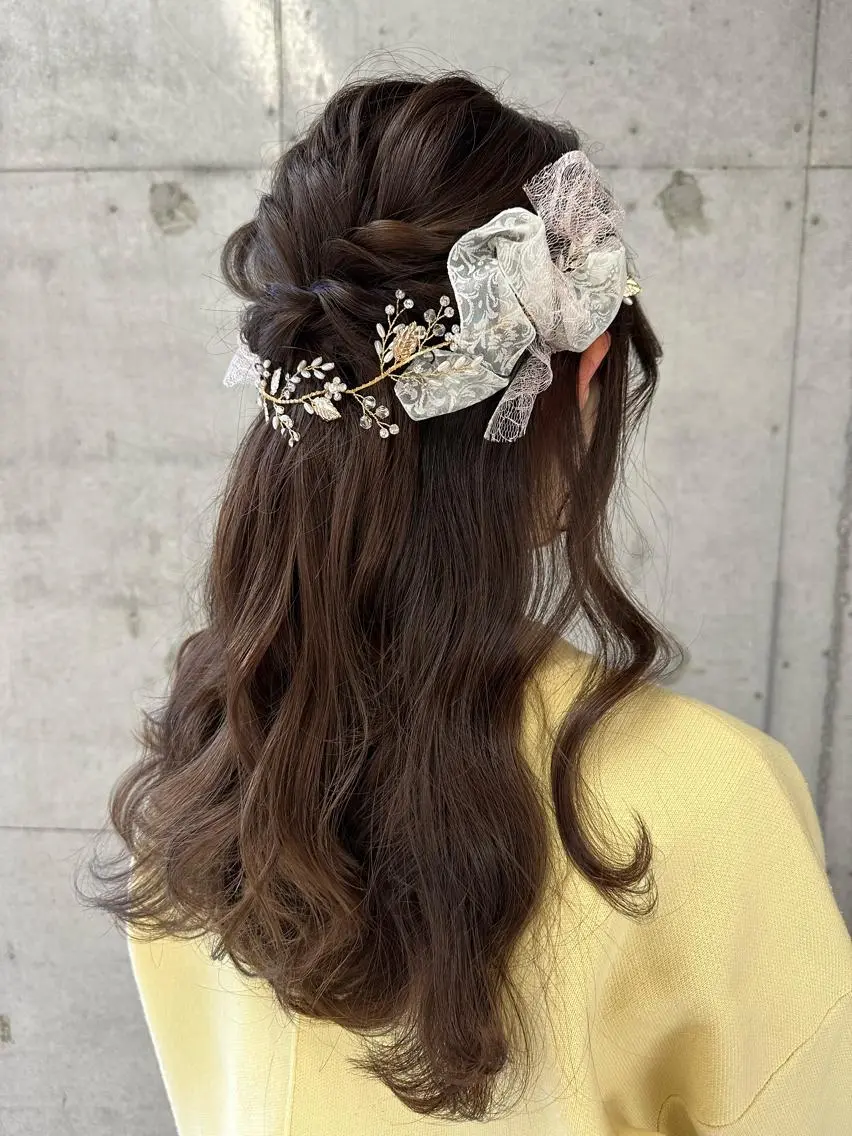 ロング ヘアアレンジ 🎀ヘアセット/艶髪 /はやしほのか🎀のヘアスタイル