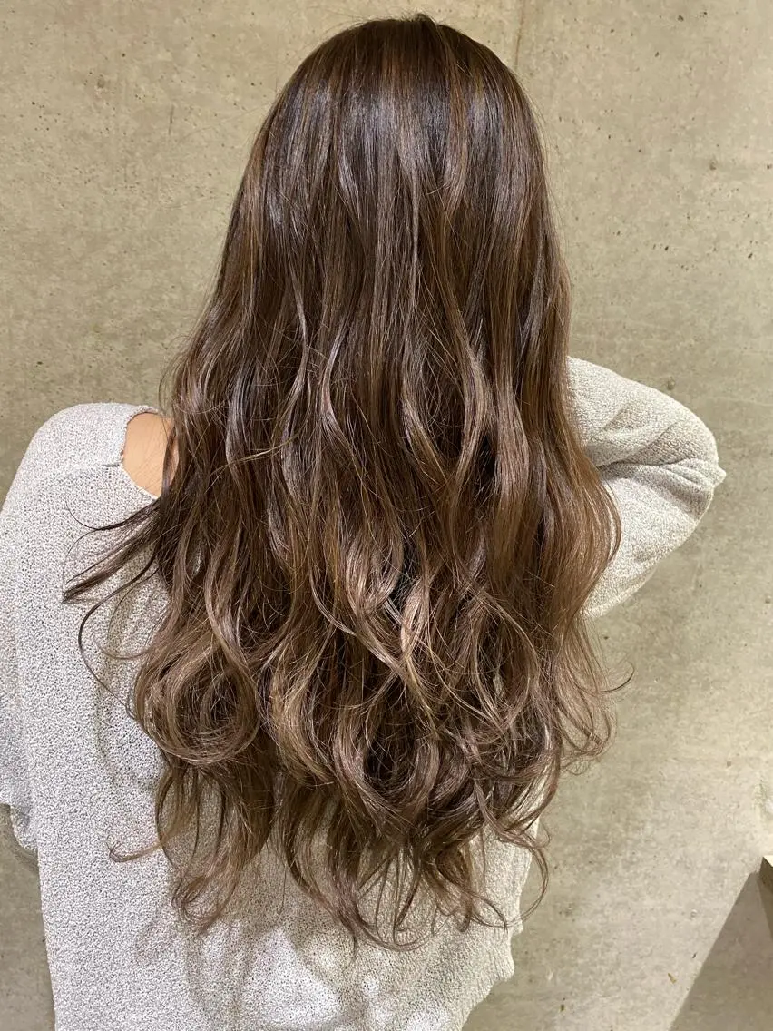 ロング カラー ヘアカラー トリートメント 🧡ショートの達人 🧡SHOのヘアスタイル