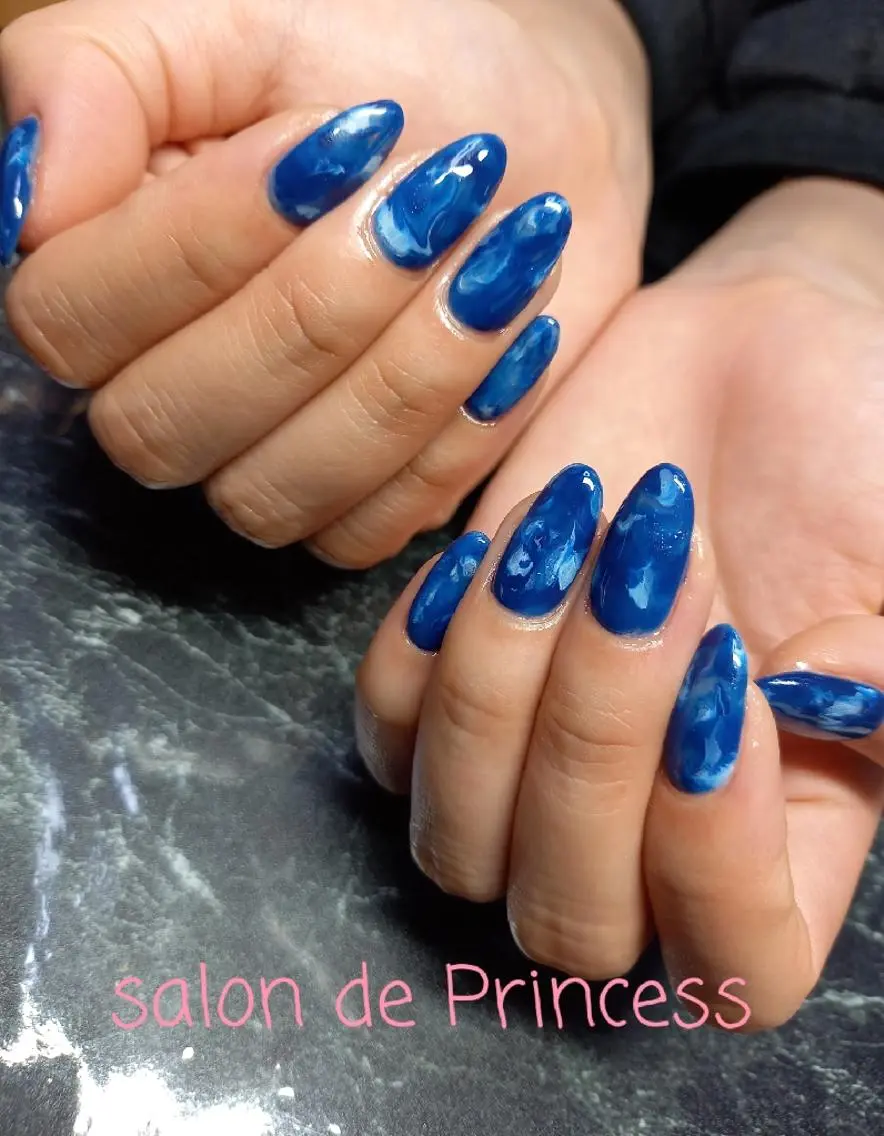 ネイル 大理石ネイル(マーブル) salon de  Princessのネイルデザイン
