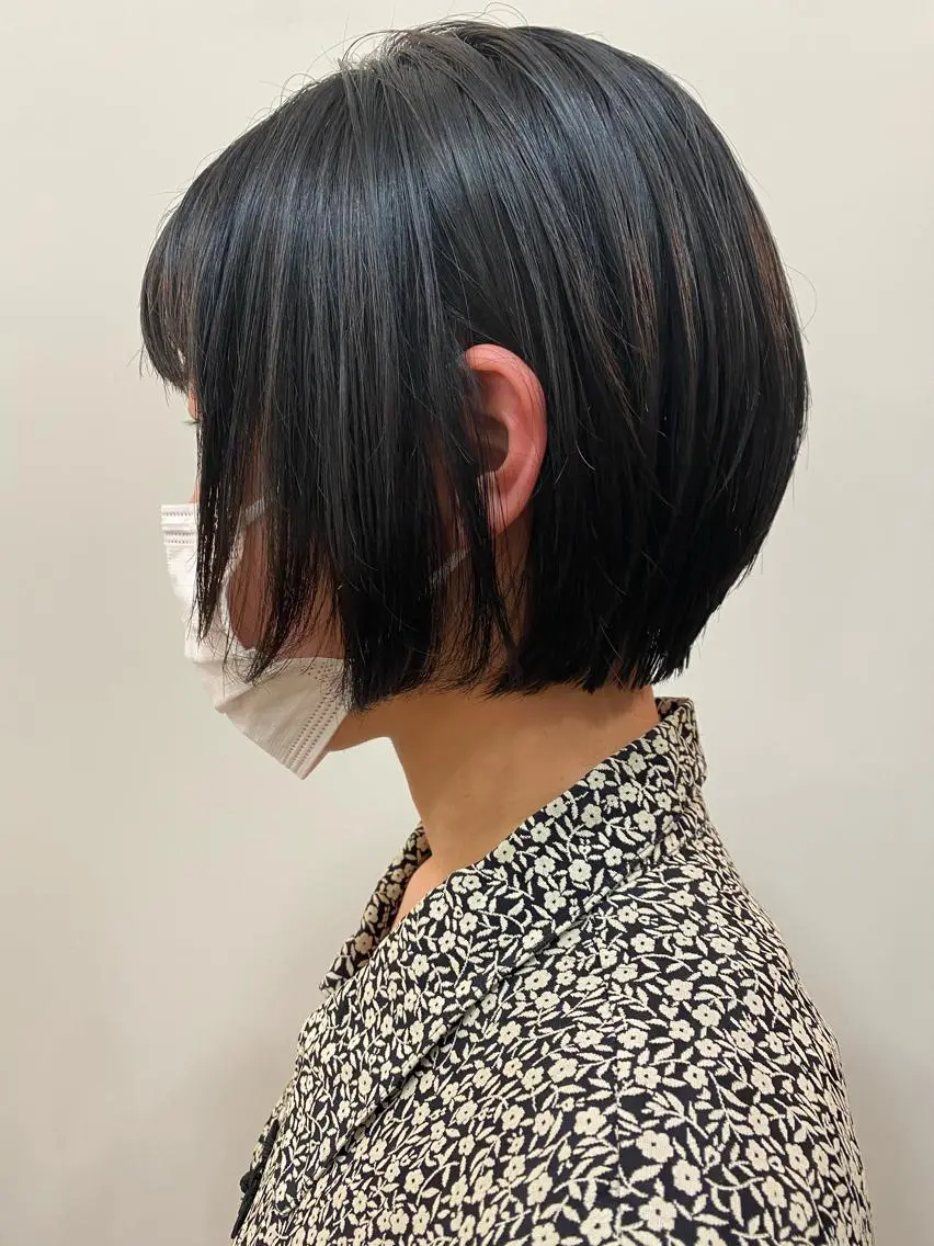 ショート ショートボブ ボブ ショートヘア Sea by LUVISM アヤノのヘアスタイル