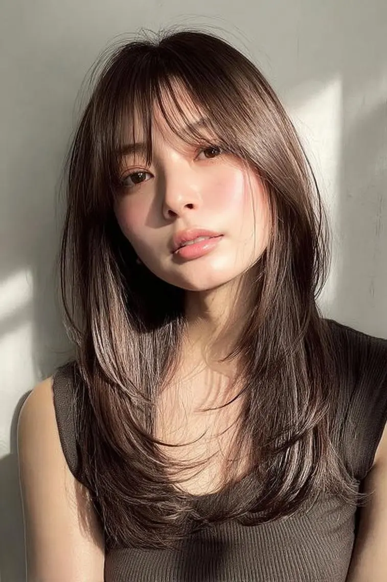 カラー ロング Luana / 公式 / 大通のヘアスタイル