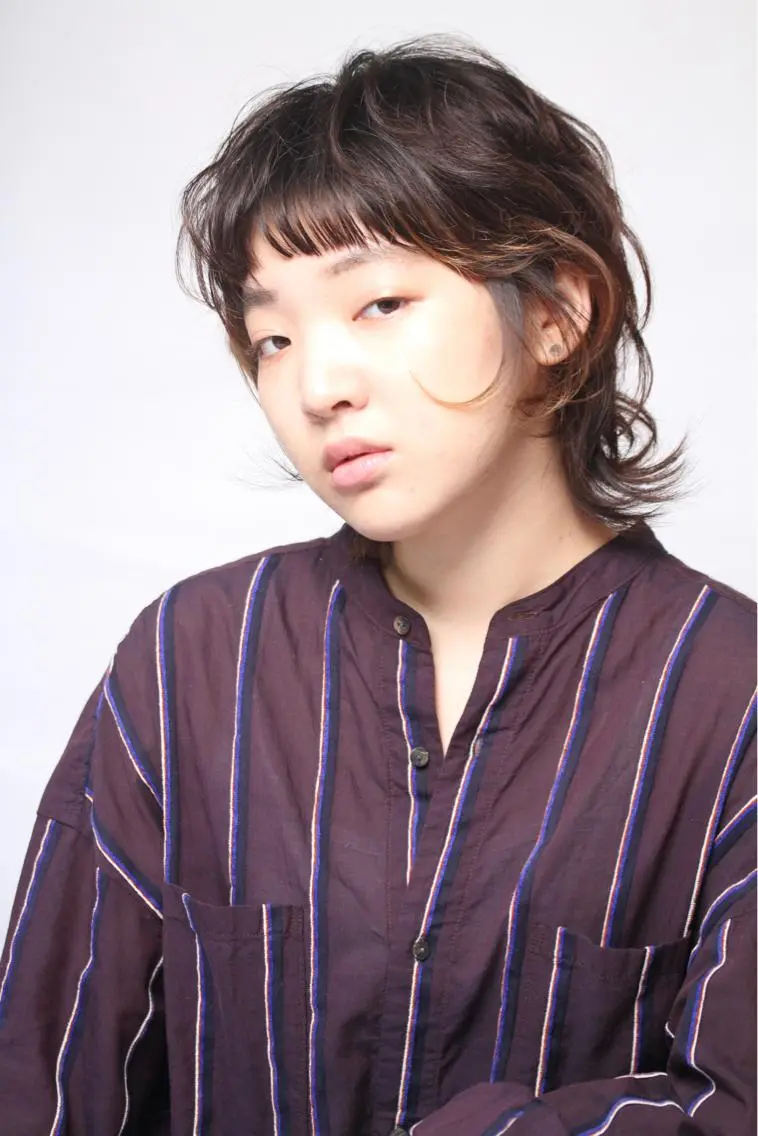 ショート マツノ ユウキのヘアスタイル