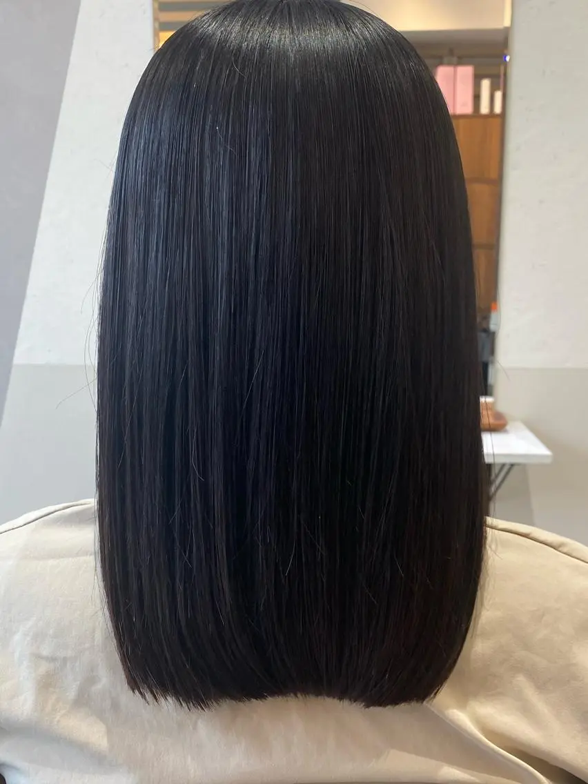 ミディアム jill by gisel＿のヘアスタイル
