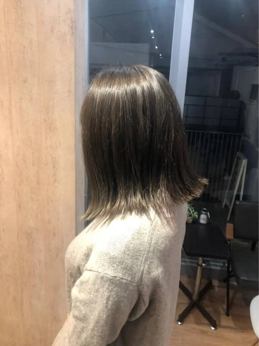 ミディアム 縮毛矯正の達人 ☆ 松本のヘアスタイル