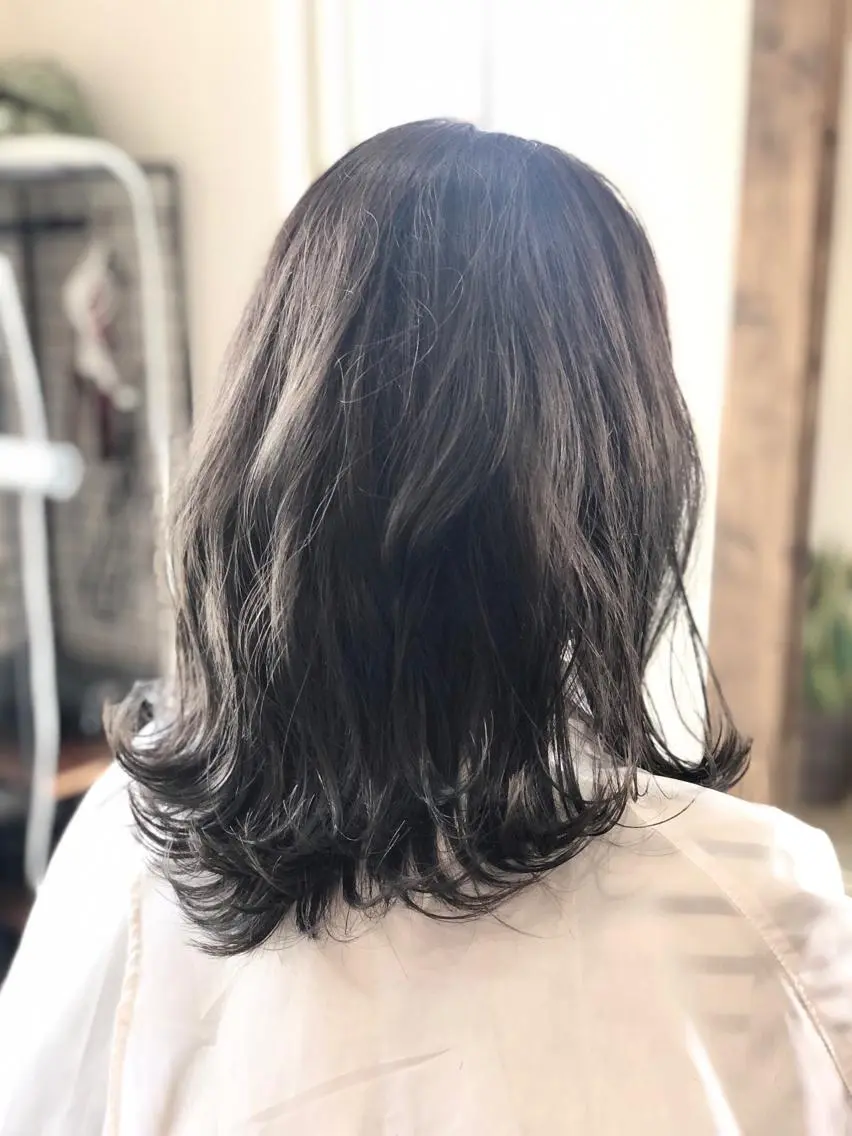 カラー カット ヘアカラー トリートメント maru:ri　後上 大のヘアスタイル