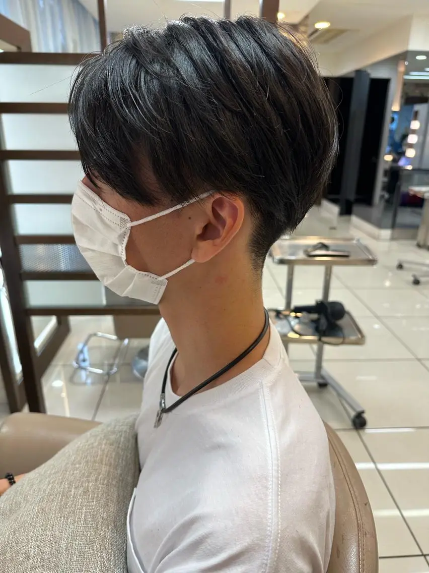 メンズ シールエクステ✨️韓 国羽エクステ🪽和希のヘアスタイル