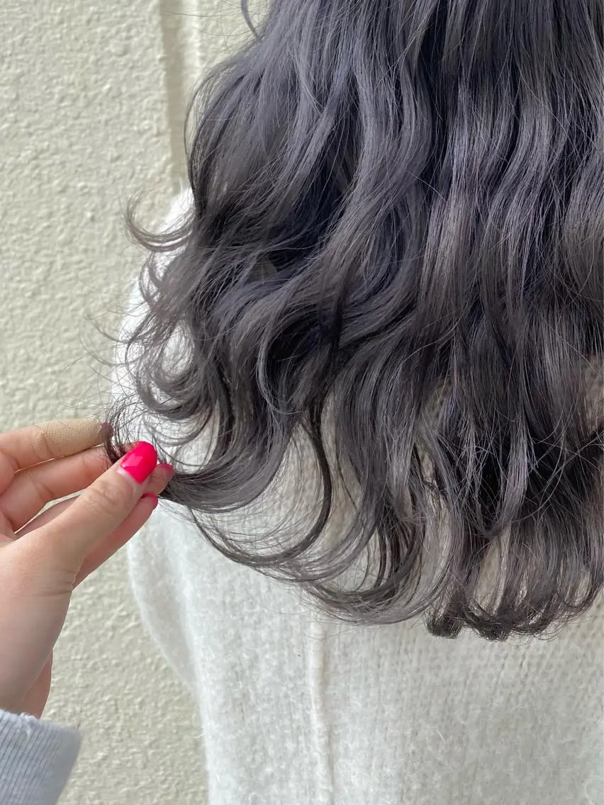セミロング カラー sayumi 🍒のヘアスタイル