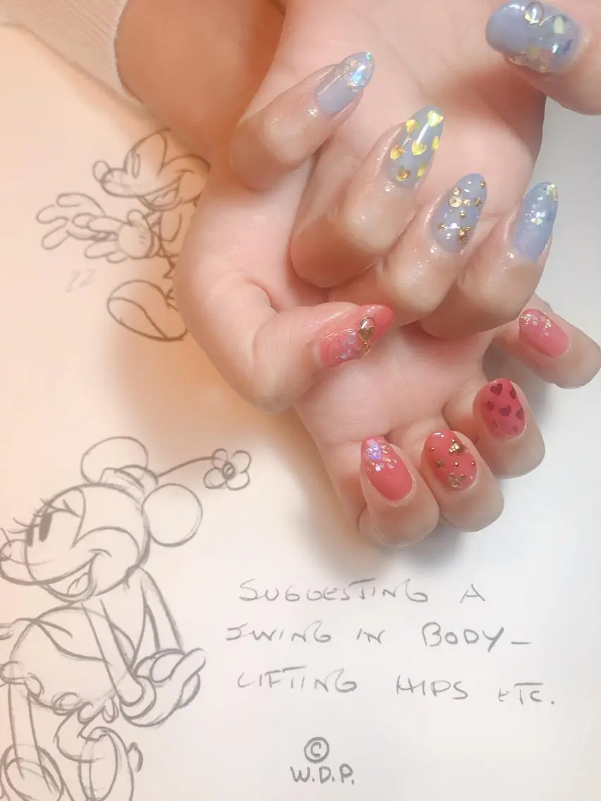 ネイル ホログラムネイル owlnail /持込みデザイン専門のネイルデザイン