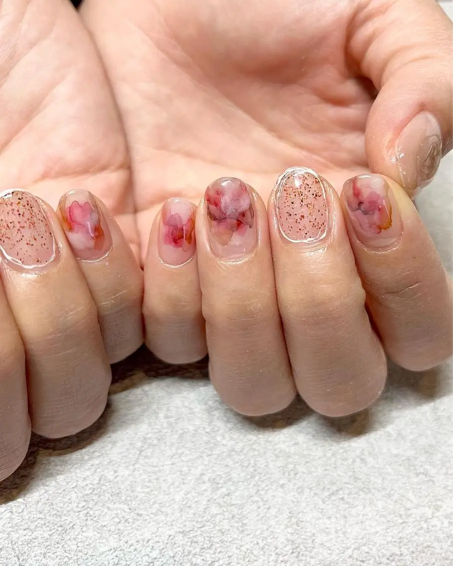 ネイル ハンドネイル 小河 仁美のネイルデザイン