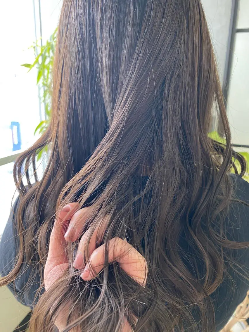 セミロング パーマ ヘアアレンジ 海外ヘア/レイヤー カットNatsuのヘアスタイル