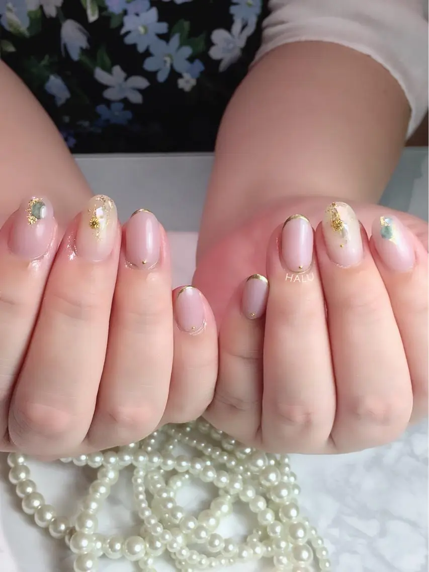 ネイル ピンク HALU ハルのネイルデザイン