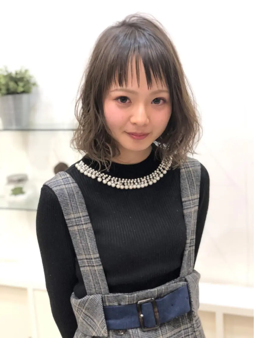 ショート パーマ 外ハネヘア ディレクター ノナカのヘアスタイル