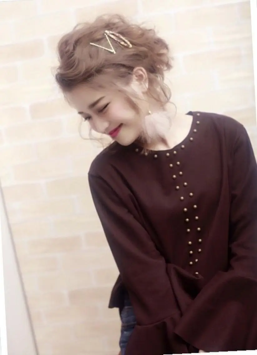 ヘアアレンジ 🇰🇷韓国風艶髪✨ 髪質改善 倉岡しおんのヘアスタイル
