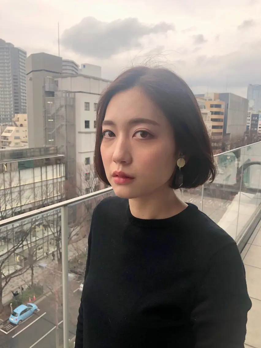 ショート 藤井 さと実のヘアスタイル
