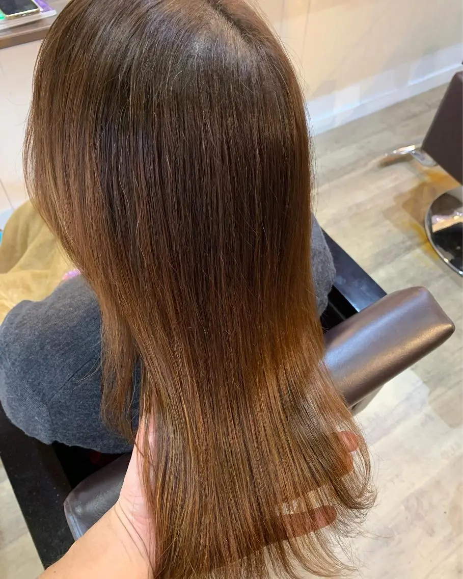 ロング 髪質改善 トリートメント サコウ シゲアキのヘアスタイル