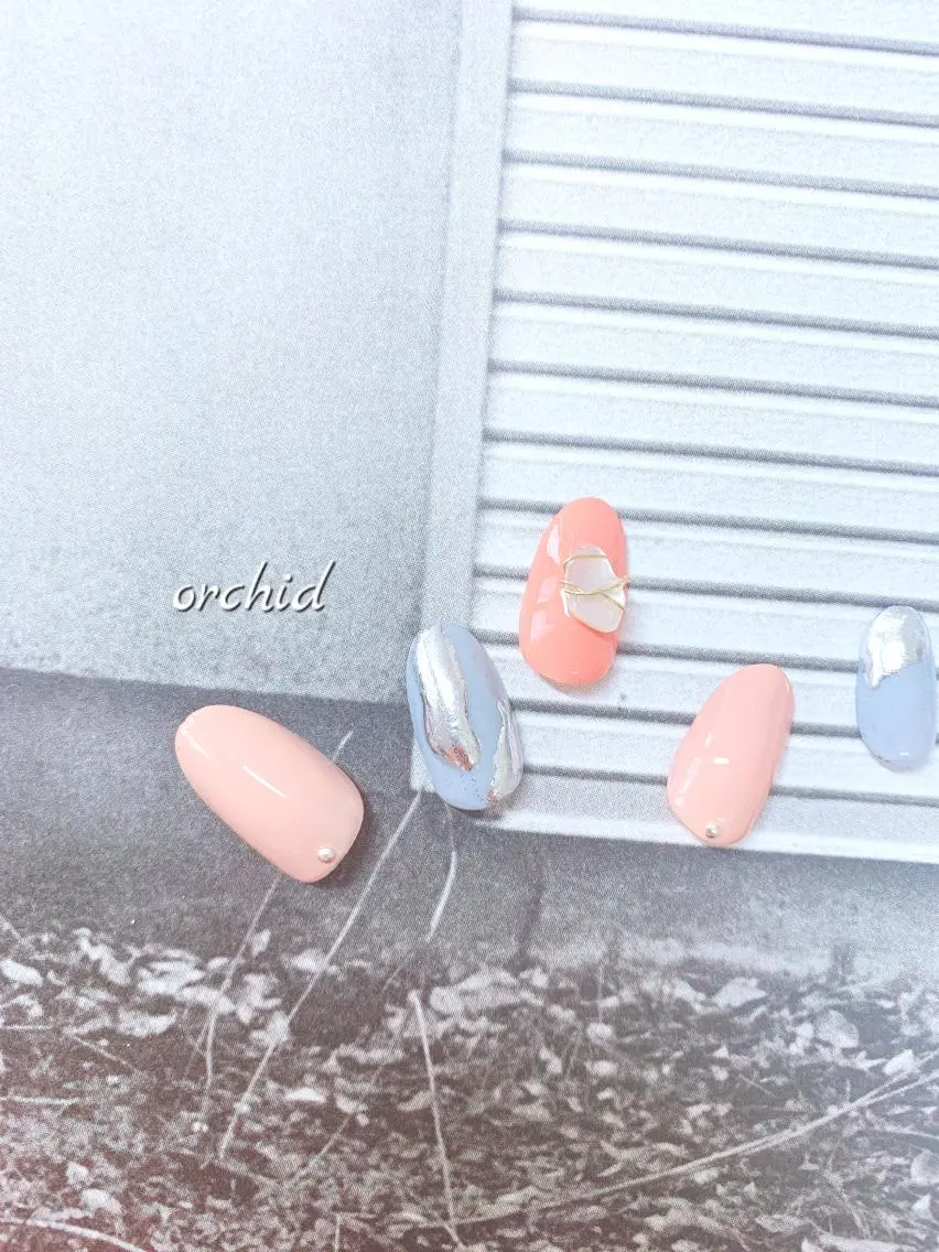 ネイル orchid ♡オーキッドのネイルデザイン