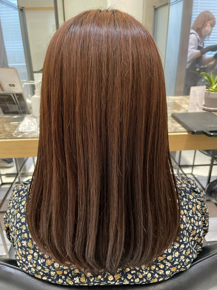 ロング 縮毛矯正 トリートメント 🦕小林 大地🦕のヘアスタイル