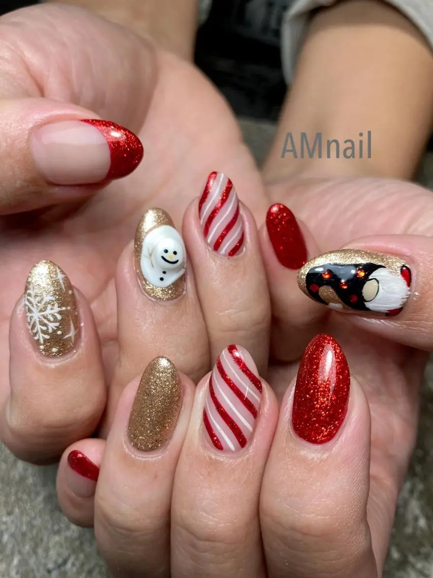 ネイル アートネイル 持ち込み ハンドネイル Am:nail 柏 SUE（スゥ）のネイルデザイン
