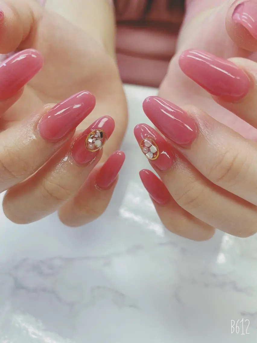 ミディアム JNA認定講師🌸 RIEのネイルデザイン