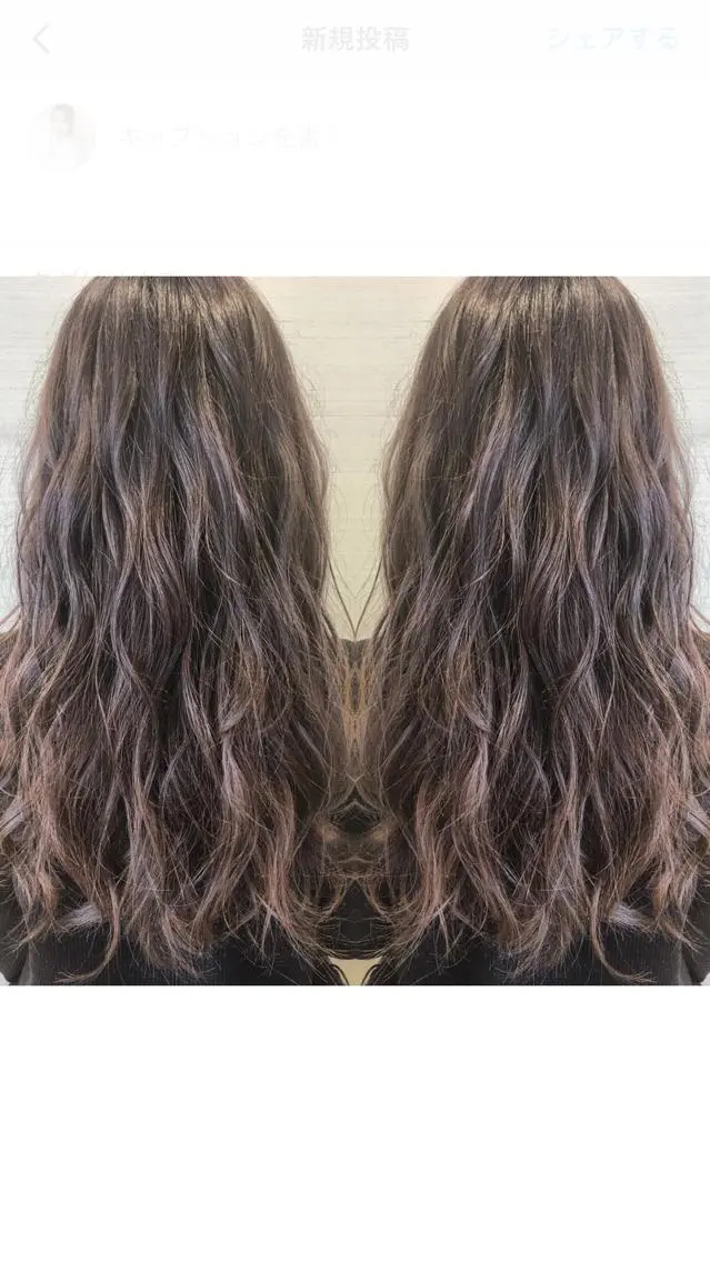 ロング box mico. mutsumiのヘアスタイル