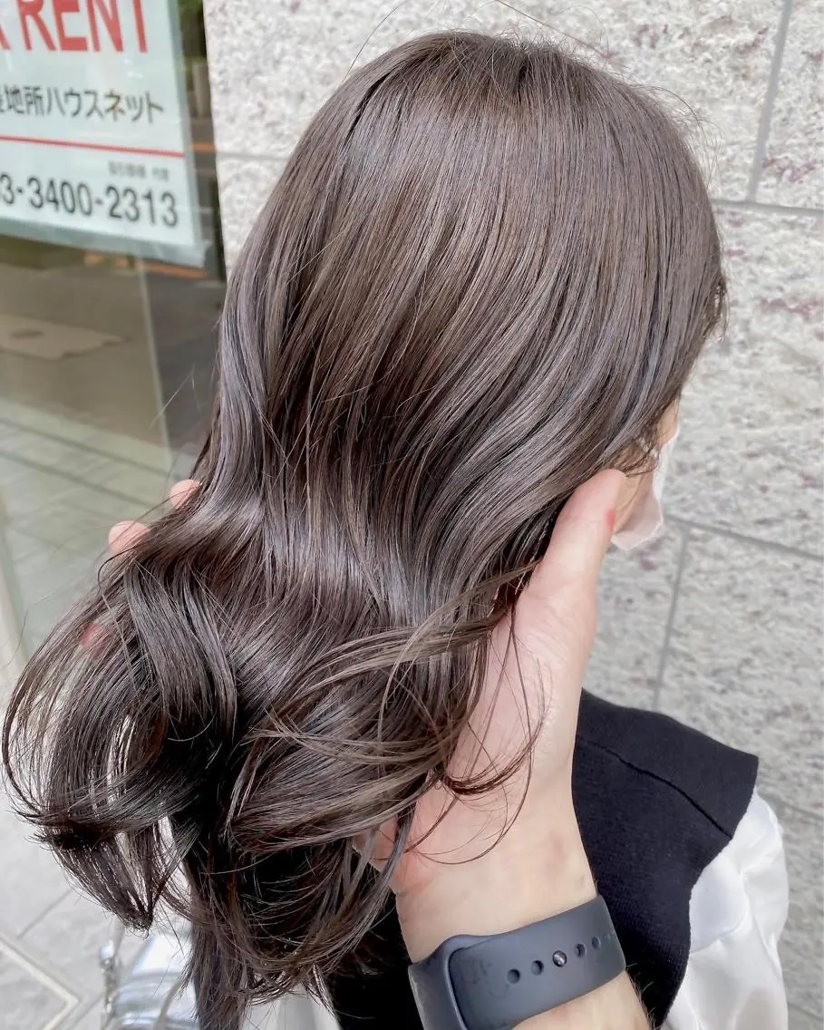 セミロング カラー メンズカット ✂️あいのヘアスタイル