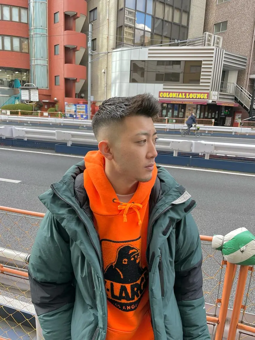 ショート メンズ フェードカット スキンフェード カット 💈メンズパーマ💈 ナカザワ　　リョウのヘアスタイル
