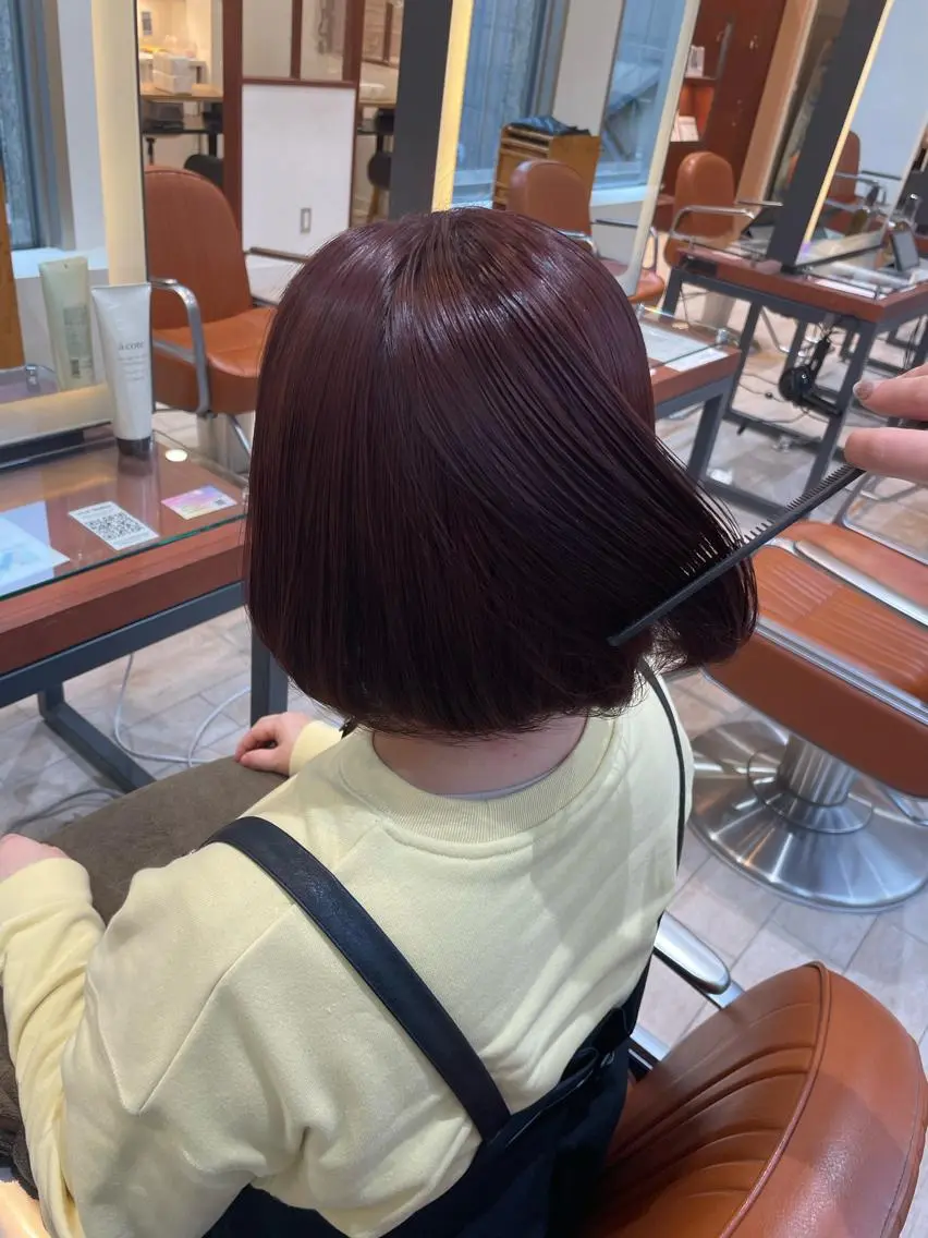 ショート カラー 🩶赤み消しカラー 🐈⬛荻野美思🐾のヘアスタイル