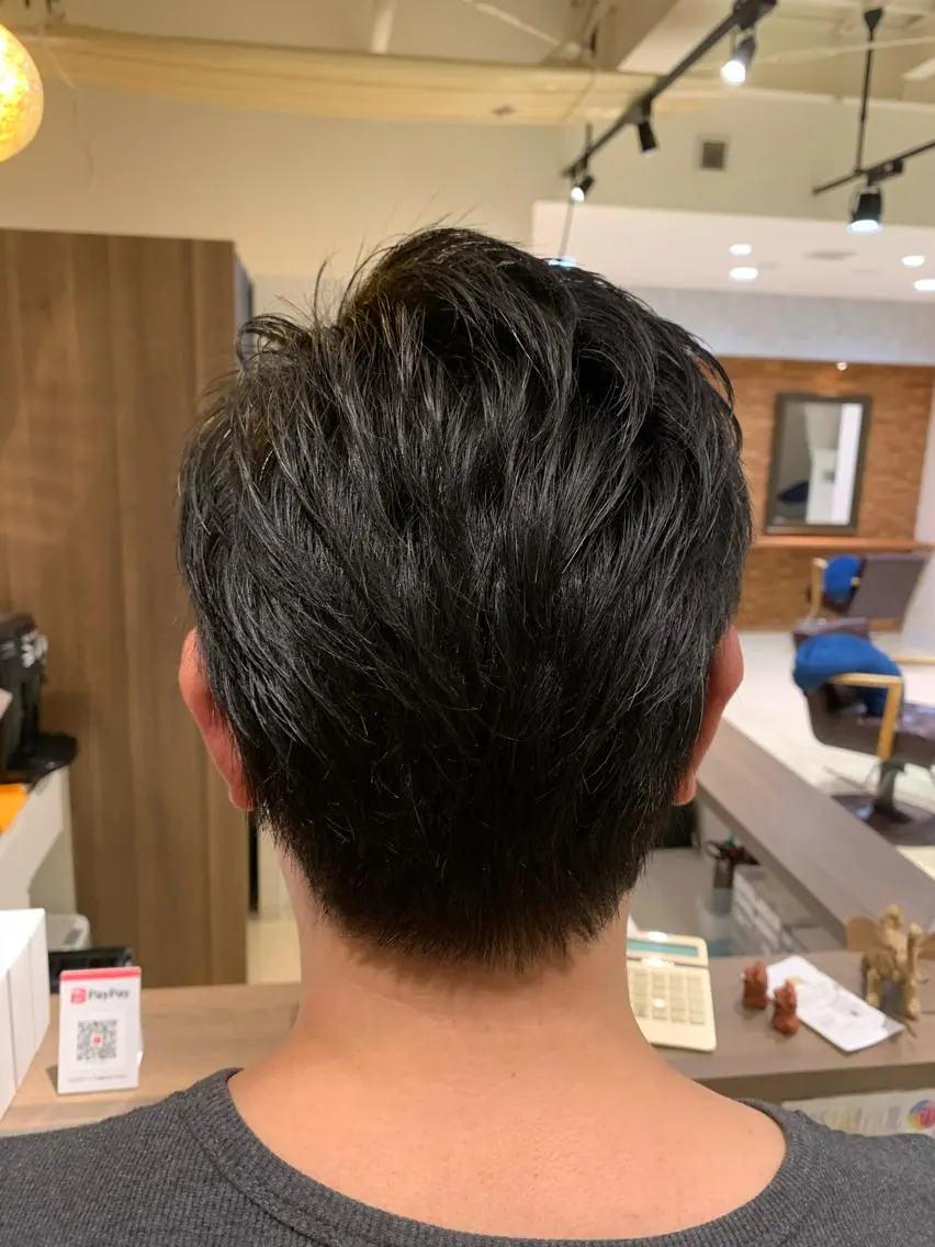 メンズ カット ヘッドスパ 似合わせカラー/艶 髪質改善/ヨシザキのヘアスタイル
