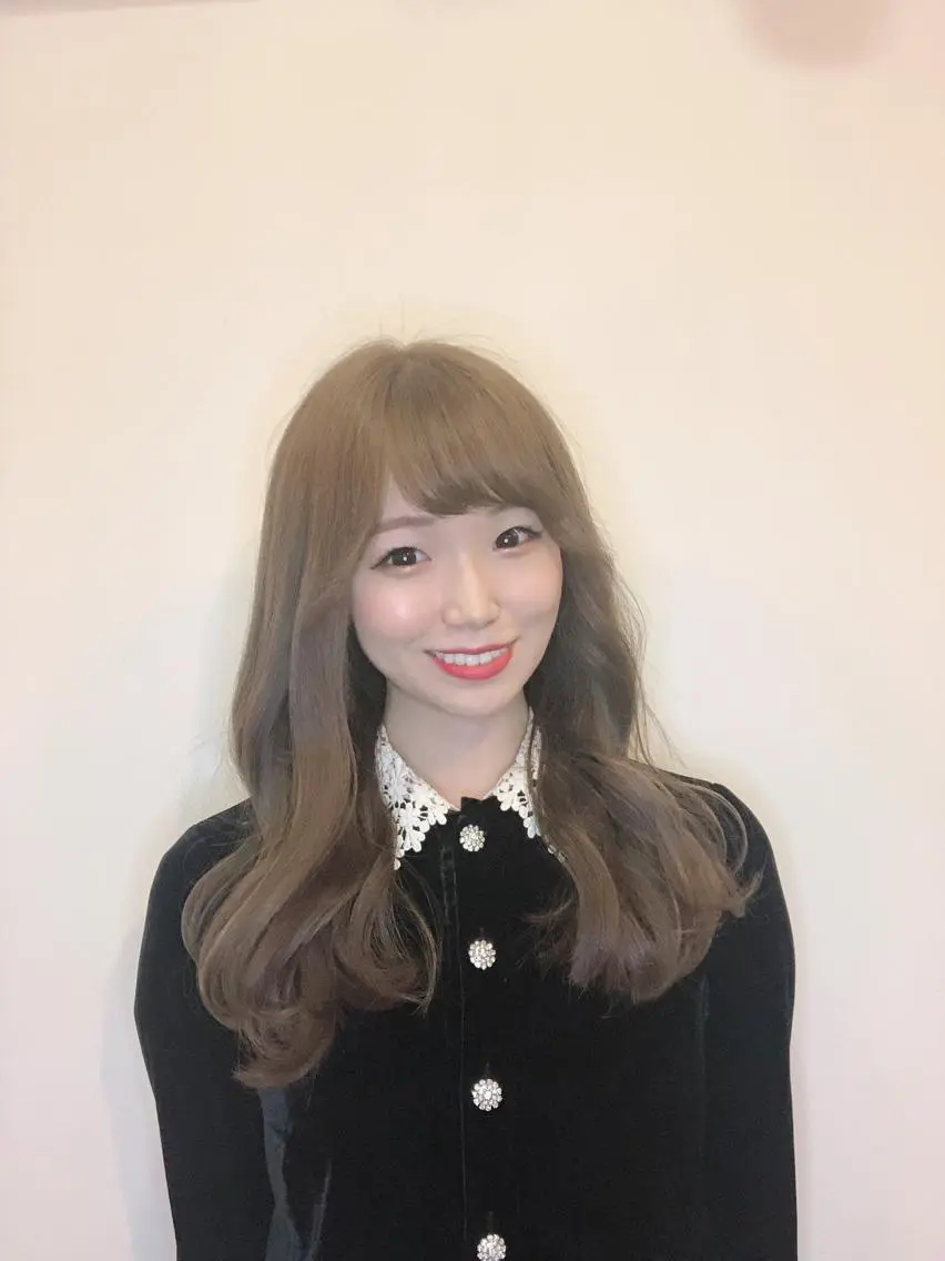 セミロング ボブ くせ毛 顔周りカット 髪質改善 韓国風ヘア 渋谷レイヤーカット❌ 縮毛矯正専門/武田涼のヘアスタイル