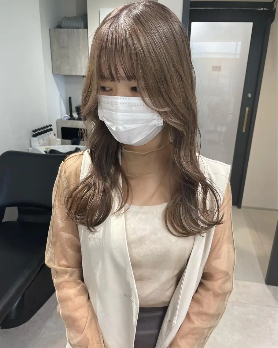 ロング ヘアカラー 🌸インナーカラー 🌸藤井春華のヘアスタイル