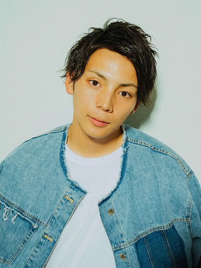 ミディアム カラー パーマ メンズ 似合わせ×レイヤー× 髪質改善×t.yのヘアスタイル