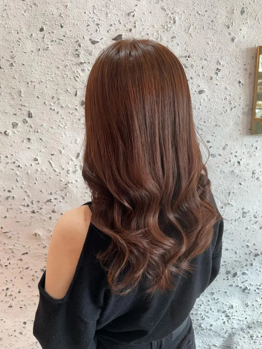 ミディアム カラー カット ヘアカラー トリートメント 💗大人艶×髪質改善 カラー💗AYAKIのヘアスタイル