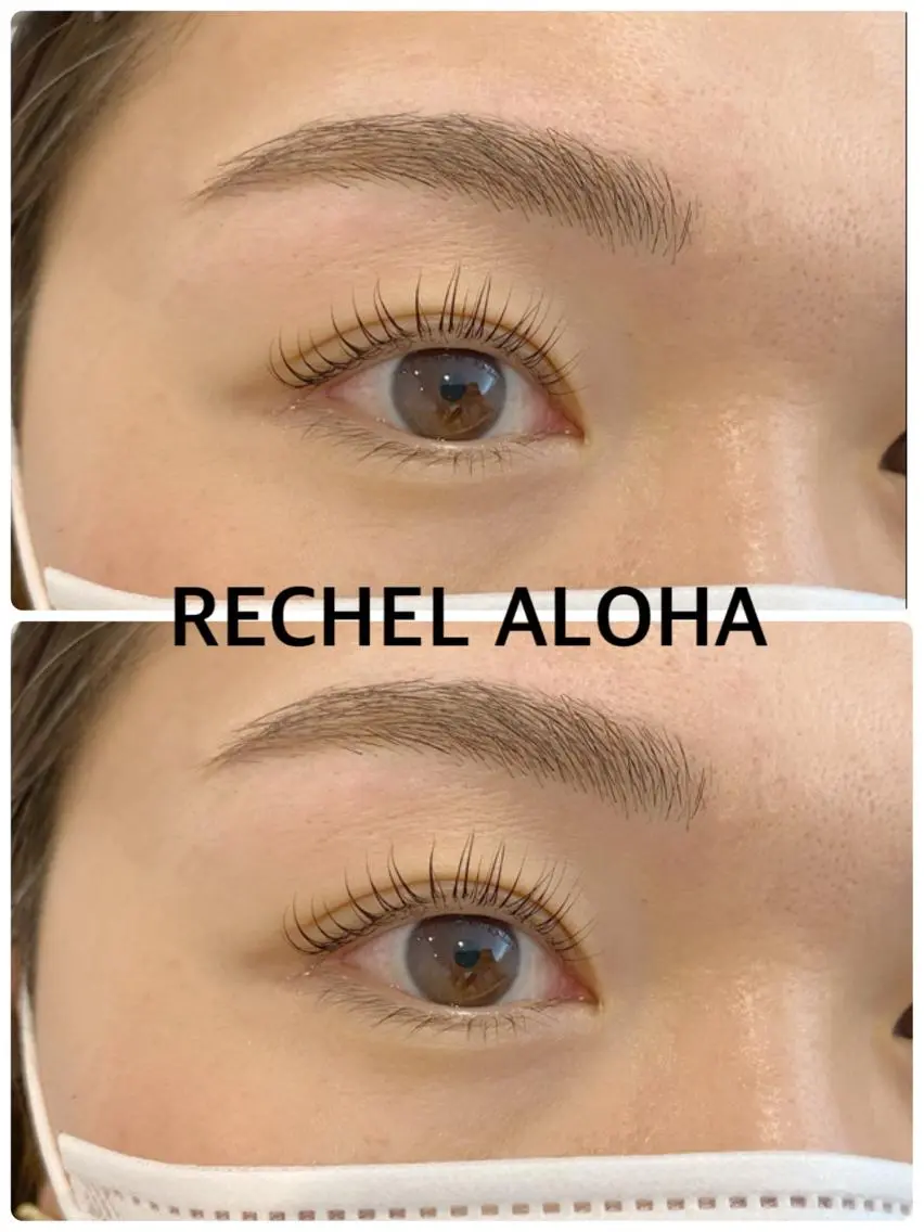 マツエク・マツパ RECHEL ALOHA　茨木店のマツエク・マツパデザイン