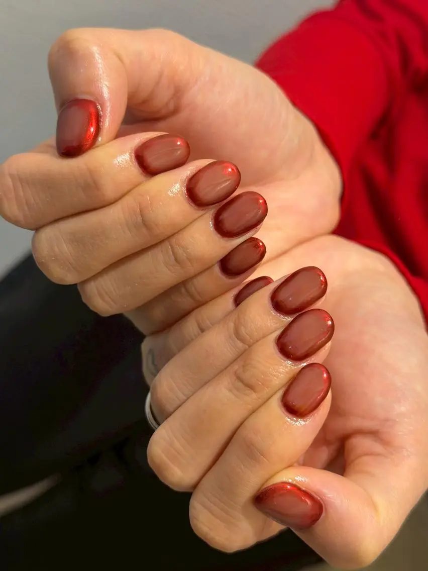 ネイル アートネイル フラッシュネイル フレンチネイル マグネットネイル Allma Nailのネイルデザイン