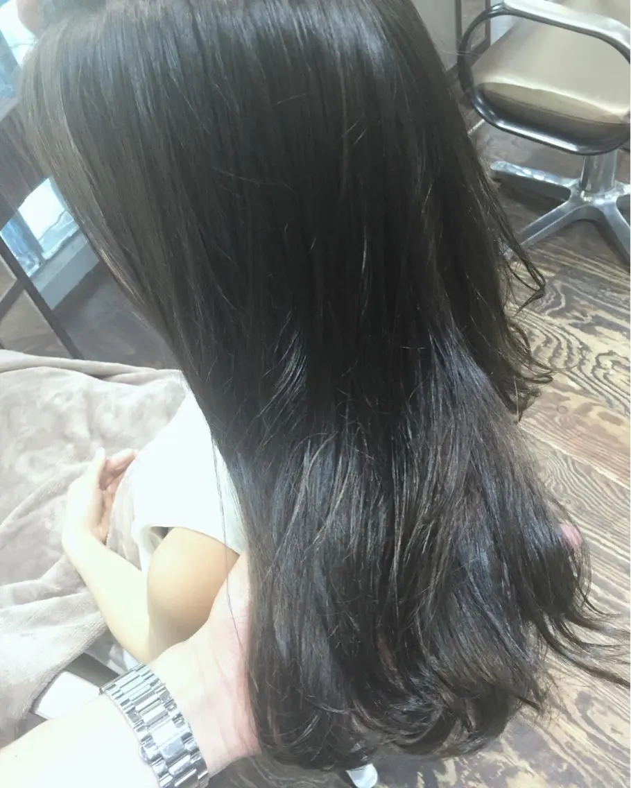 カラー 透明感カラー グレージュ イルミナカラー グレージュ/髪質改善 Yamato.hのヘアスタイル