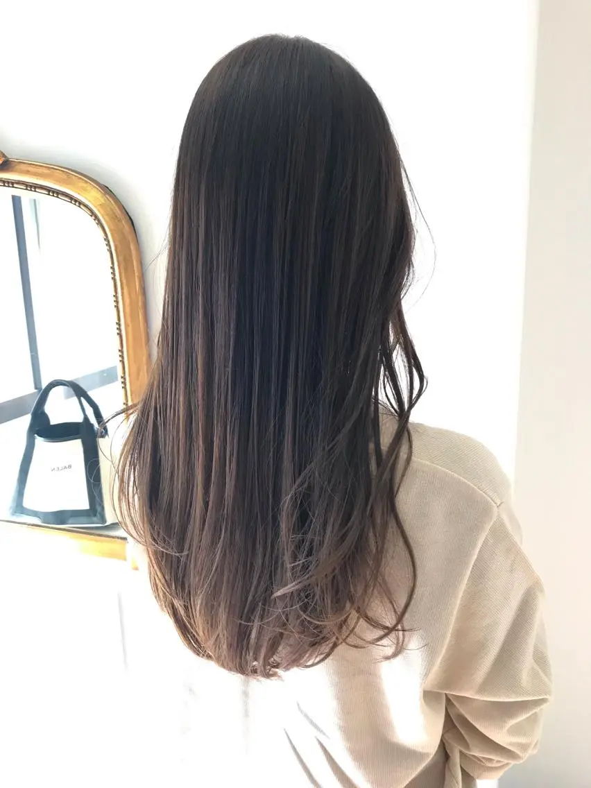 ロング 丹羽大喜 縮毛矯正/美髪矯正のヘアスタイル
