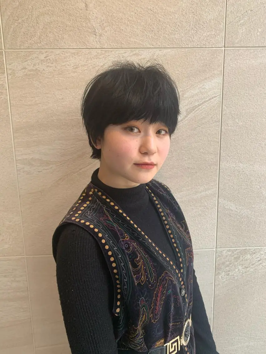 ショート 坪井 彰吾のヘアスタイル