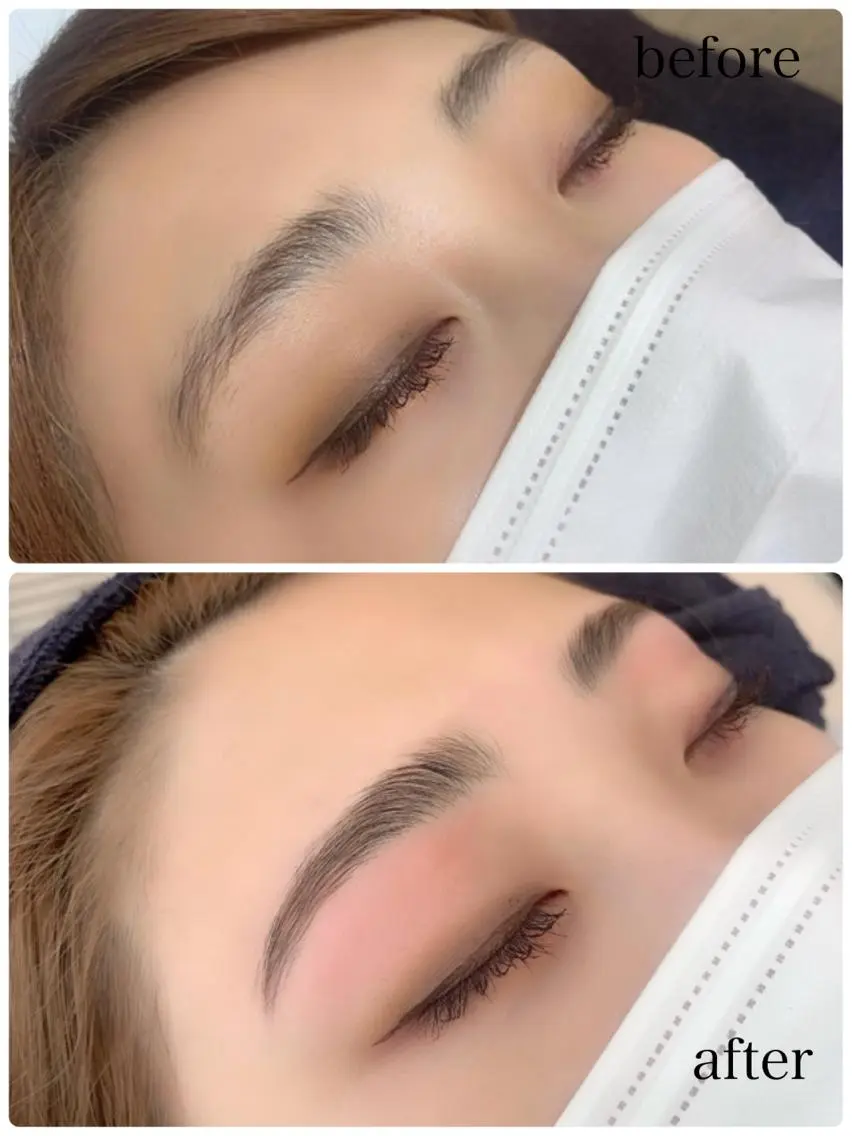 アイブロウ ハリウッドブロウリフト ワックス脱毛 その他(アイブロウ) eyelist萩元 /店長🍒のマツエク・マツパデザイン