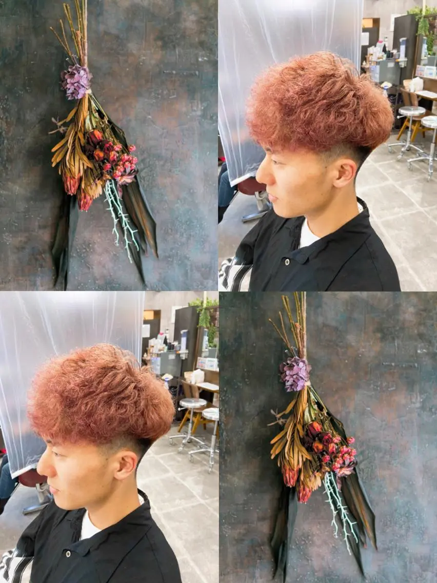 カラー パーマ メンズ 全店売上No.1🏆 ✨深江裕稀のヘアスタイル